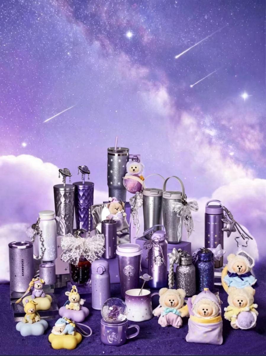 Starbucks China 2026 Purple Night Star River series