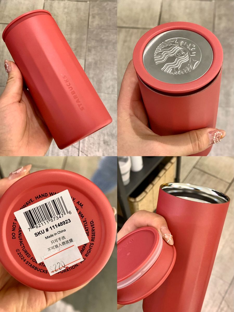 Starbucks 2024 Taiwan Hong Kong Macao Dragon new year stainless steel cup 355ml loveinstarbucks loveinstarbucks