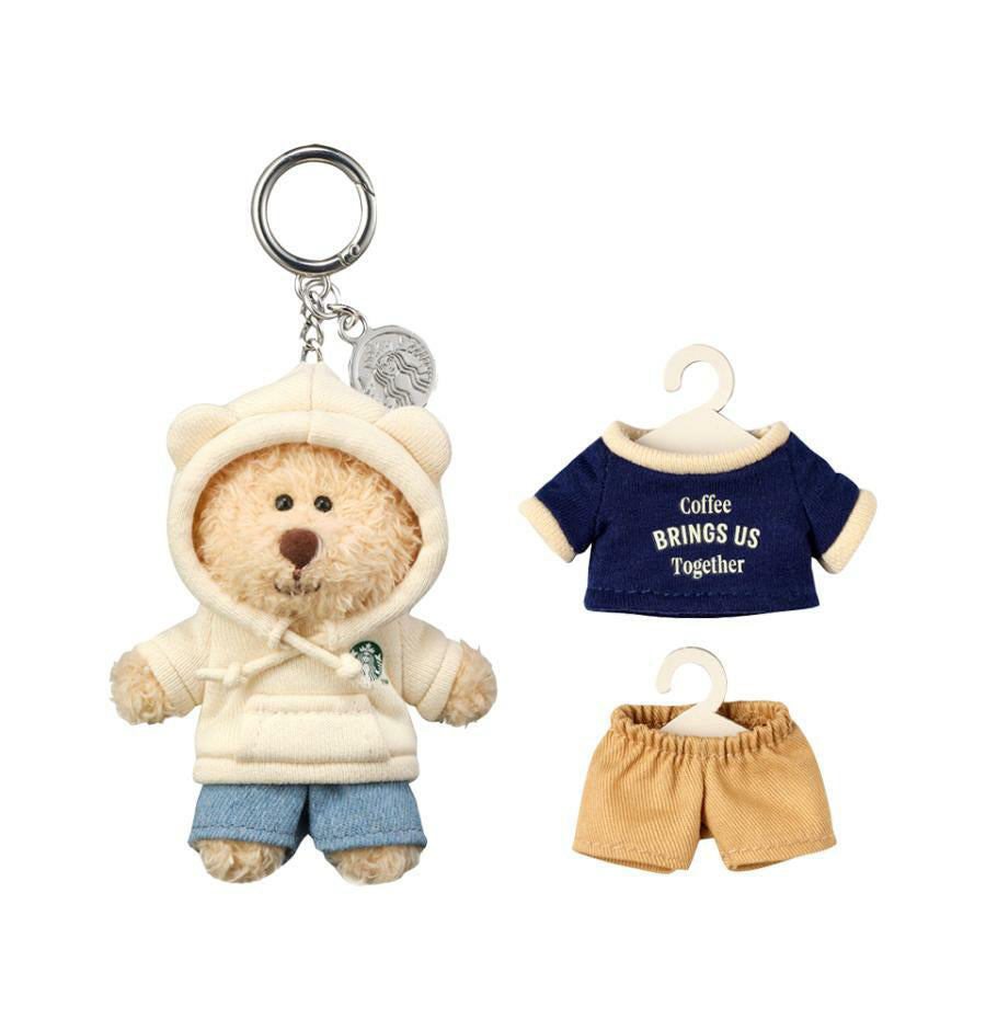 Starbucks Korea 2024 summer ocean bearista doll keyChain Starbucks loveinstarbucks