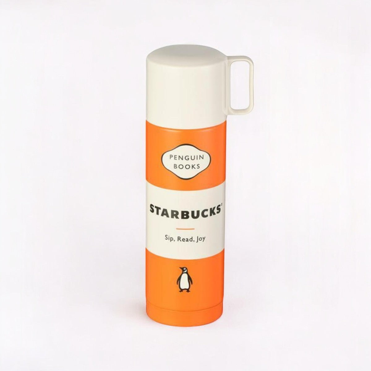 Starbucks Korea X penguin random house 2024 Collaboration Stainless Steel Insulated Bottle 500ml Starbucks loveinstarbucks