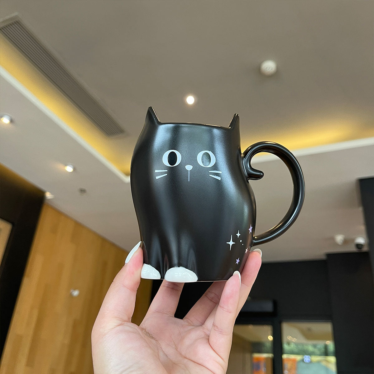 Starbucks Taiwan 2021 Halloween Black Cat Summoning Art Mug 355ml loveinstarbucks loveinstarbucks