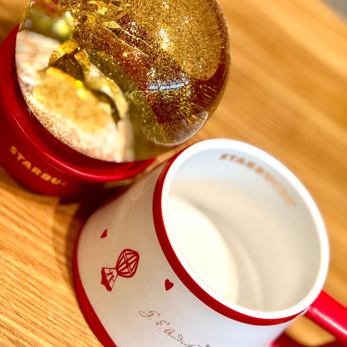 Starbucks China 2023 Andersen paper-cut series crystal ball mug 180ml Starbucks loveinstarbucks