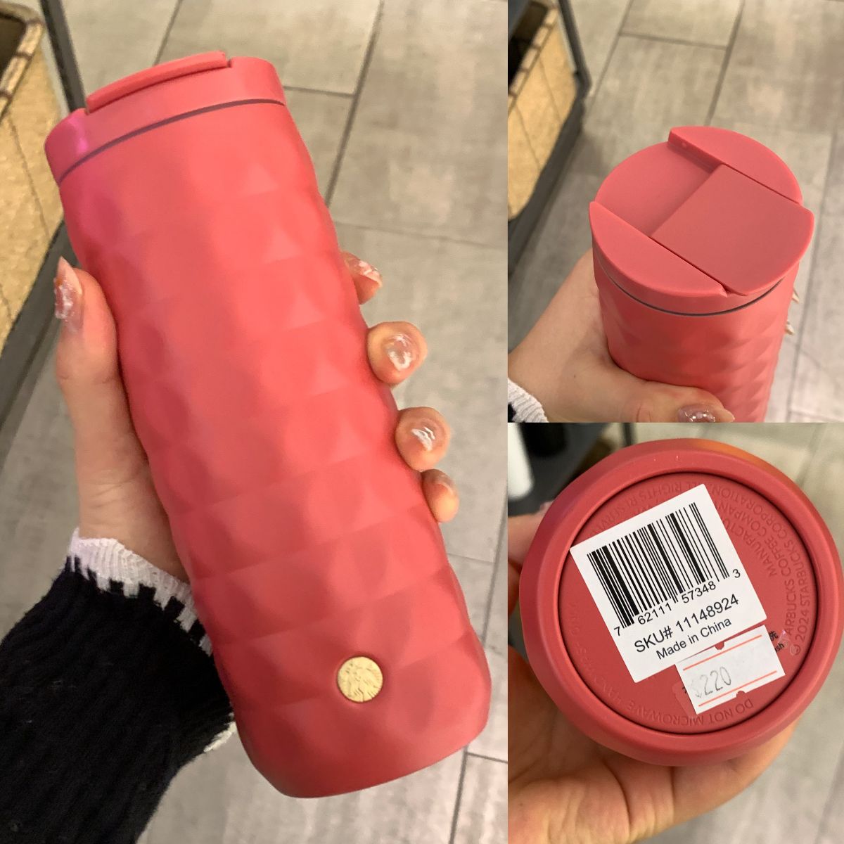 Starbucks 2024 Taiwan Hong Kong Macao Dragon new year stainless steel cup 473ml loveinstarbucks loveinstarbucks