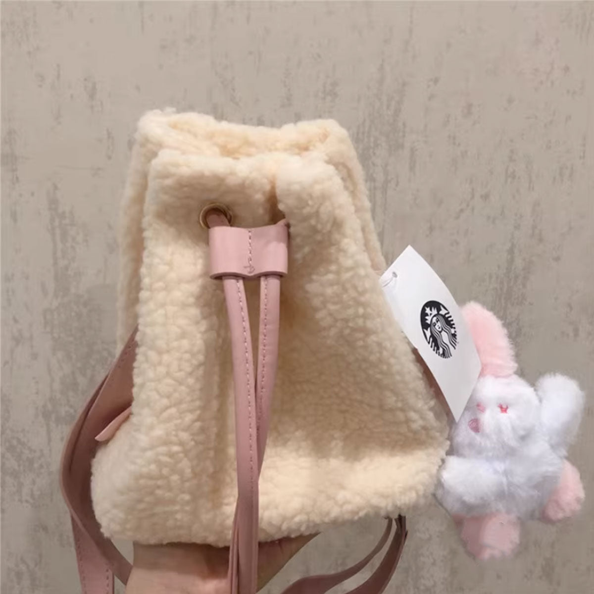 Starbucks China 2020 Mid-Autumn Festival bunny Stainless steel insulated cup with backp 215mlack Starbucks loveinstarbucks