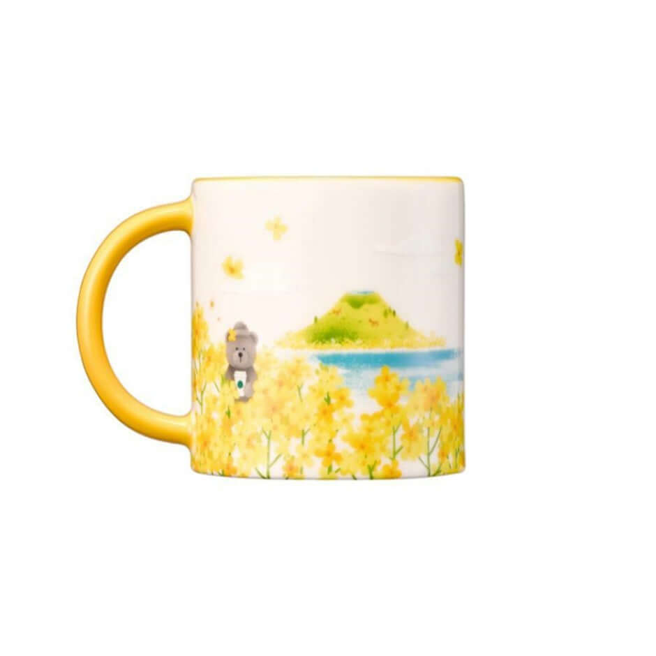 Starbucks Korea 2024 jeju island yellow mug 355ml loveinstarbucks loveinstarbucks