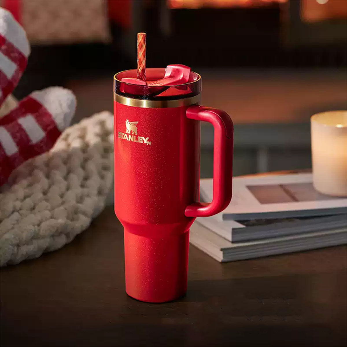 Stanley Christmas and New Year Limited Edition Red Stainless Steel Cup 40oz Stanley loveinstarbucks