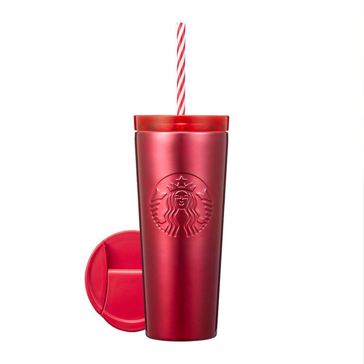 Starbucks Korea 2023 Christmas series Red double capped straw Tumbler 473ml Starbucks loveinstarbucks
