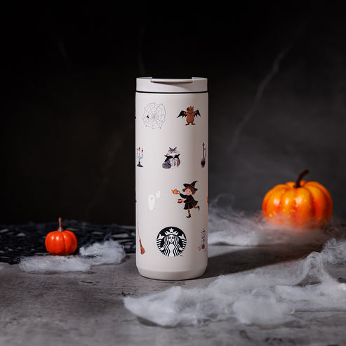 Starbucks Taiwan 2024 Halloween series Witch Party Stainless Steel cup 532ml Starbucks loveinstarbucks