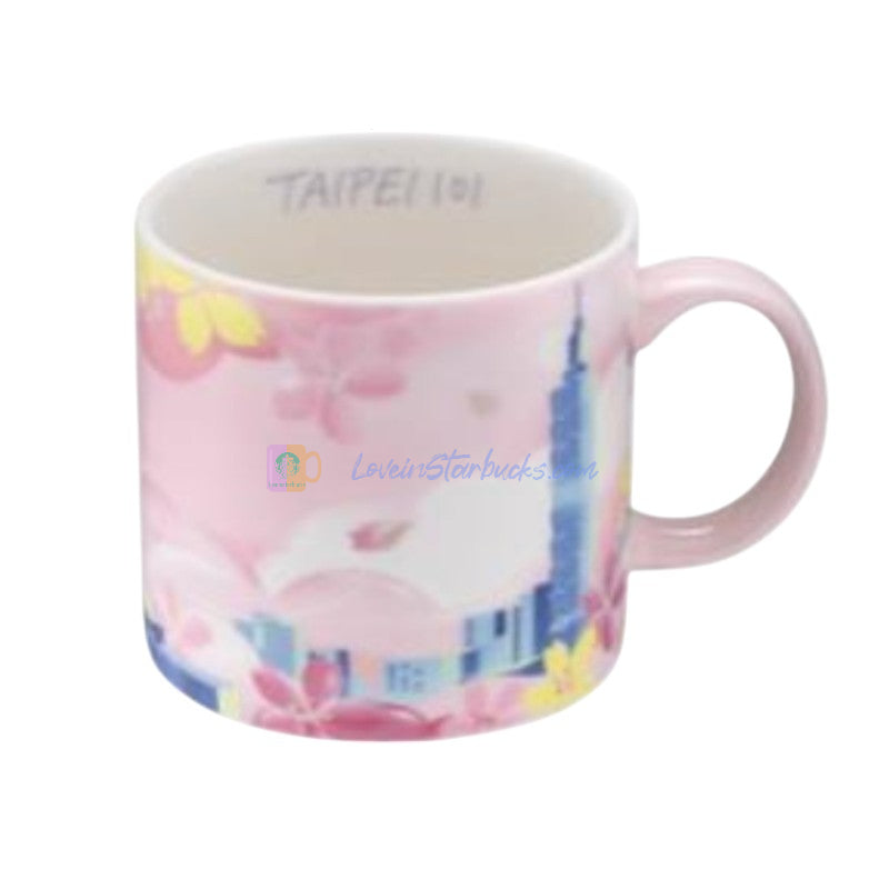 Starbucks Taiwan 2025 Sakura series Sakura Bloom Ceramic Mug 414ml