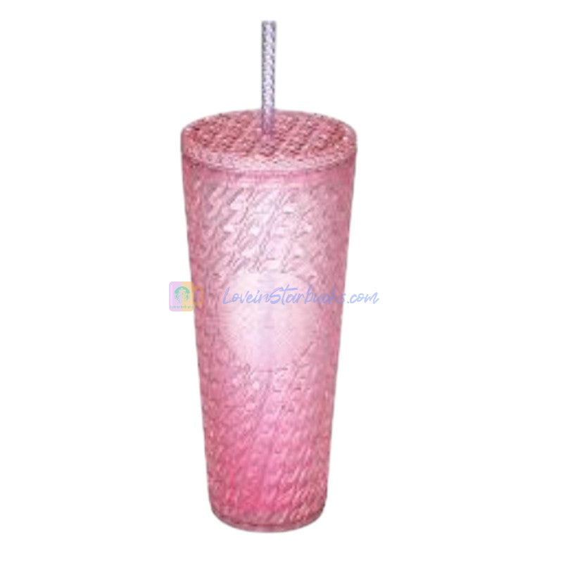 Starbucks Taiwan 2025 Sakura series Sakura Pink Plastic Straw Cup 710ml