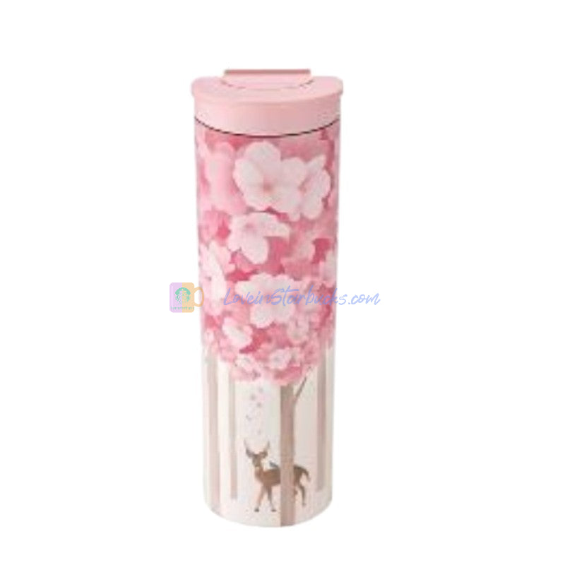 Starbucks Taiwan 2025 Sakura series Sakura Road Stainless Steel Cup 473ml