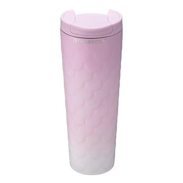 Taiwan Starbucks 2025 Ocean Siren series pink stainless steel cup 591ml