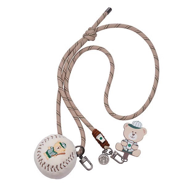 Starbucks Taiwan 2026 Baseball Series Mobile Phone Lanyard