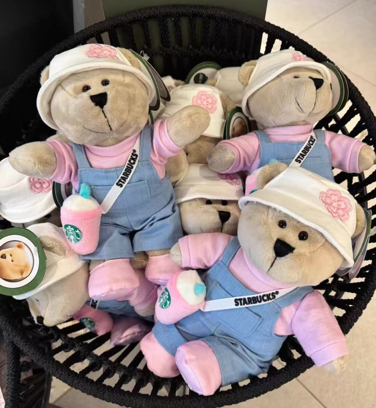 Starbucks Europe 2026 Sakura Series Bearista Bear doll - The Price of one
