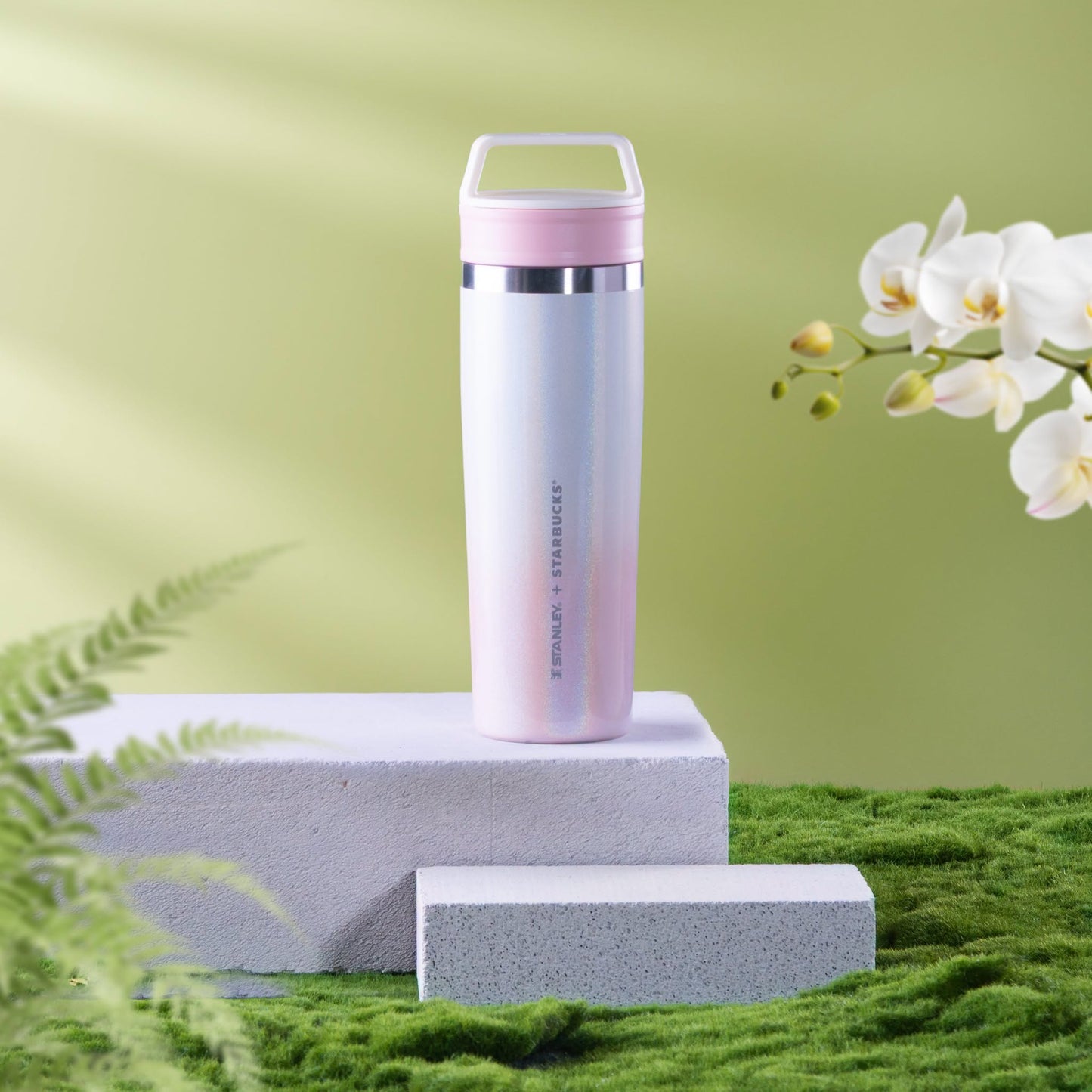 Starbucks Vietnam 2026 TROPICAL WHIMSY series Stanley Pink Gradient Stainless Steel Cup 236ml