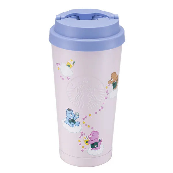 Starbucks 2026 Care Bears Co-Branded Series Pink Stainless Steel Cup 473ml