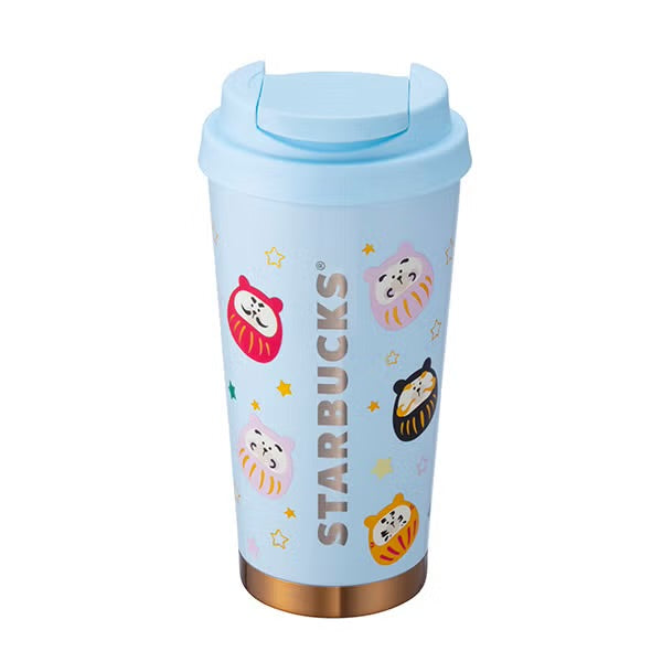 Starbucks Taiwan 2026 Daruma Series Wishing Daruma Stainless Steel Cup