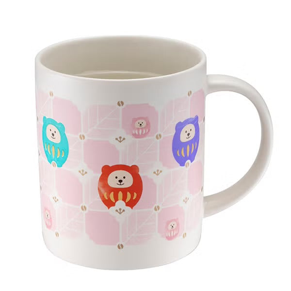 Starbucks Taiwan 2026 Daruma Series Cool Changing Mug