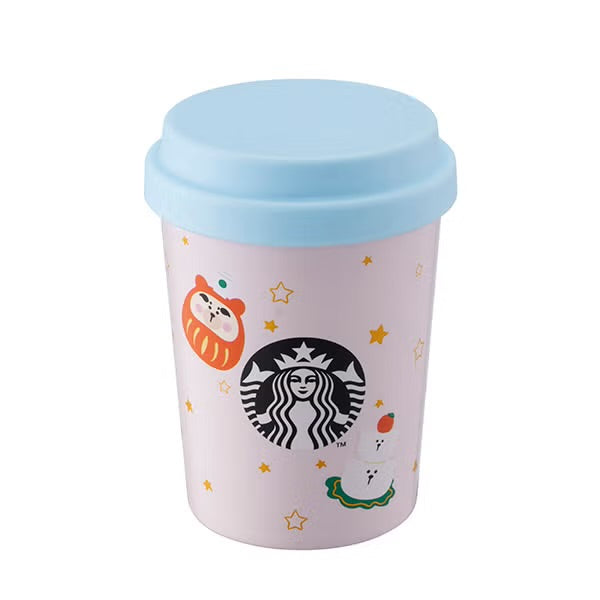 Starbucks Taiwan 2026 Daruma Series Geely Dharma Stainless Steel Cup