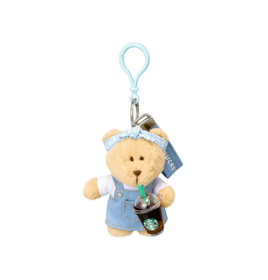 Starbucks Korea 2026 Summer Heat Series Blue Key Chain