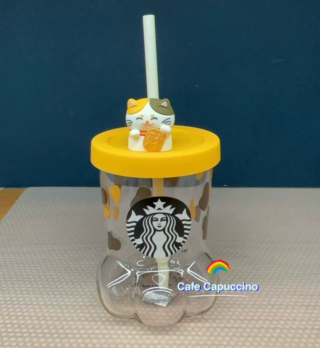 asia starbucks cups Starbucks Asia 2026 Year of the Horse Series Cat Glass Cold Water Cup