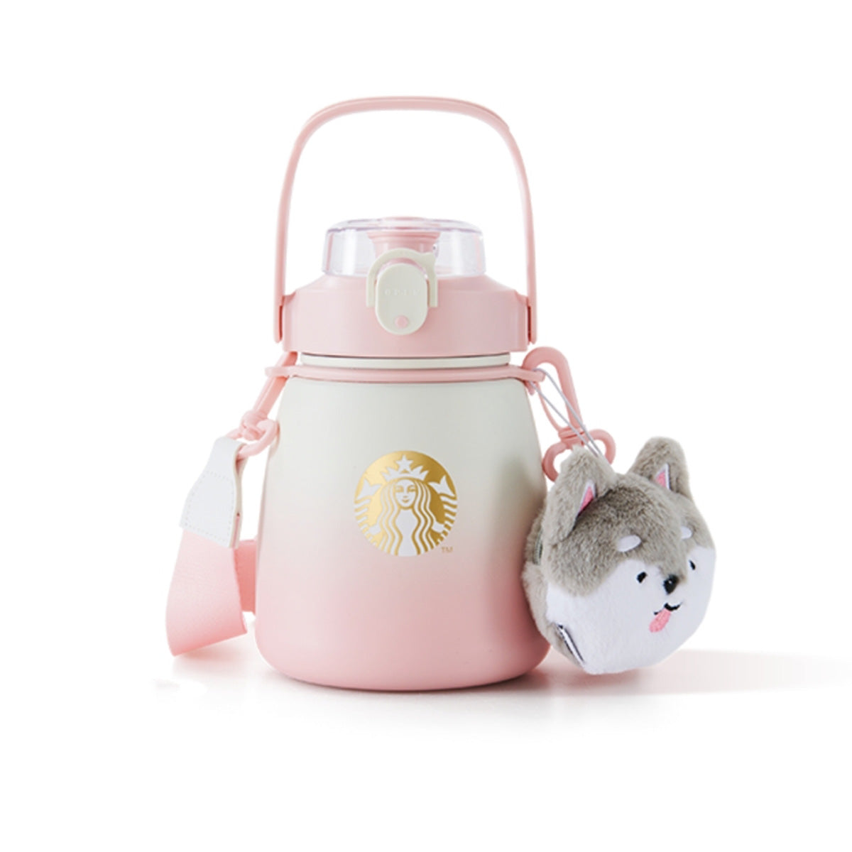 Starbucks China 2023 Christmas cute pet series Large stainless steel cup 1000ml Starbucks loveinstarbucks