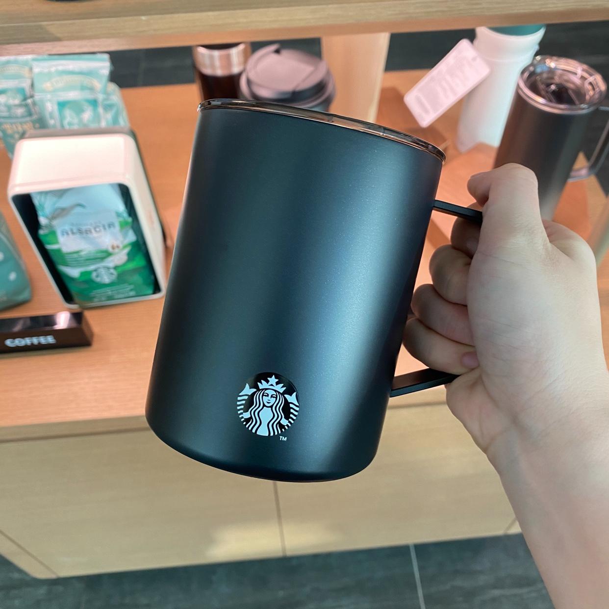 Starbucks Korea 2024 black collection black Stainless steel cup 473ml  Starbucks loveinstarbucks