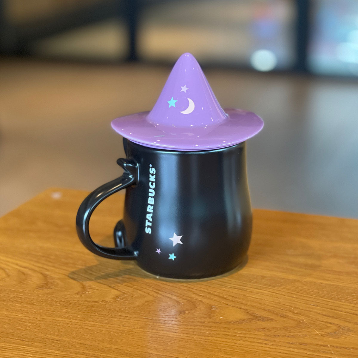 Starbucks Taiwan 2021 Halloween Black Cat Magic Hat Mug 355ml loveinstarbucks loveinstarbucks