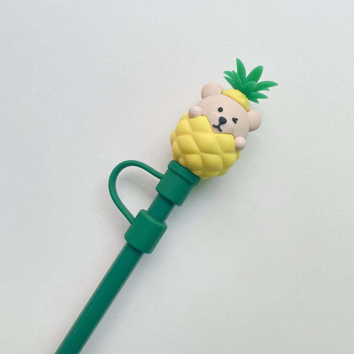Not Starbucks product, Pineapple bear Topper, ONLY topper ,DONOT include Straw , DONOT sell alone loveinstarbucks loveinstarbucks