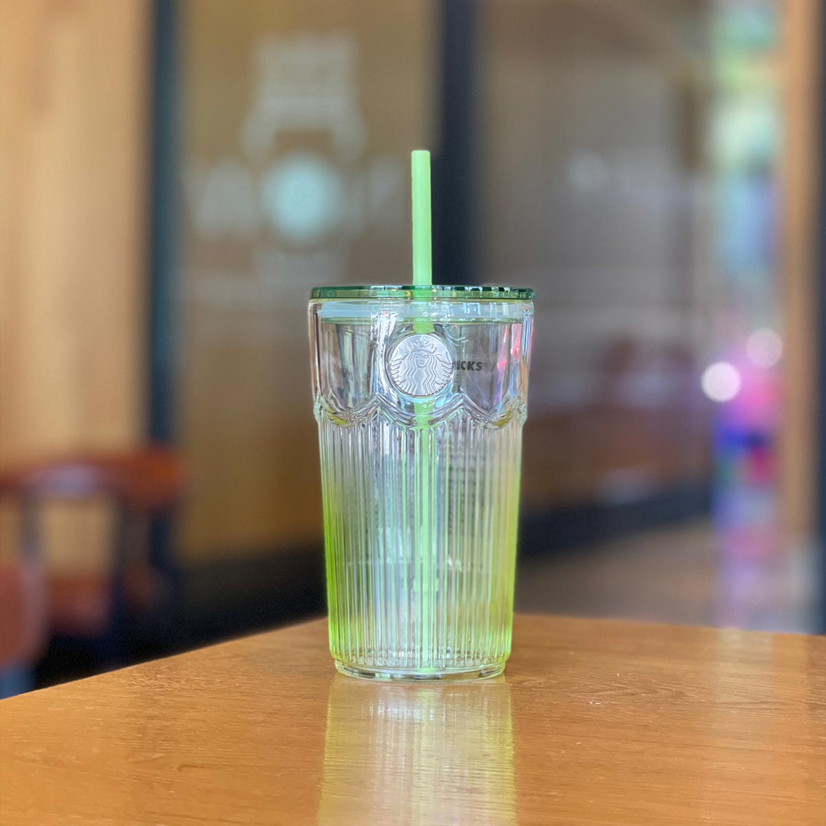 Starbucks China 2023 Music Carnival Series Stereoscopic glass straw cup 473ml Starbucks loveinstarbucks