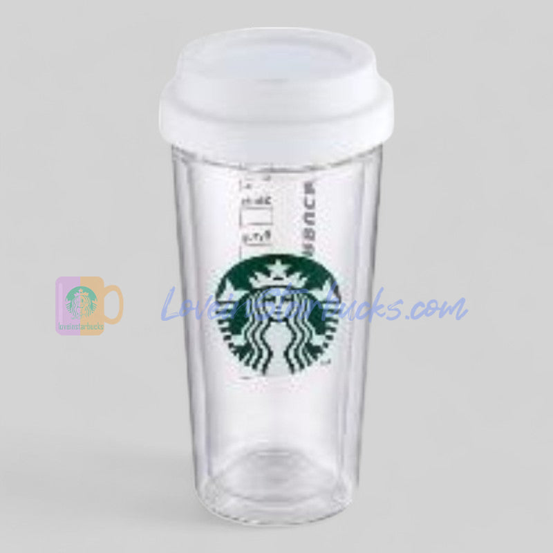 Starbucks Taiwan 2024 winter series glass cup 400ml Starbucks loveinstarbucks