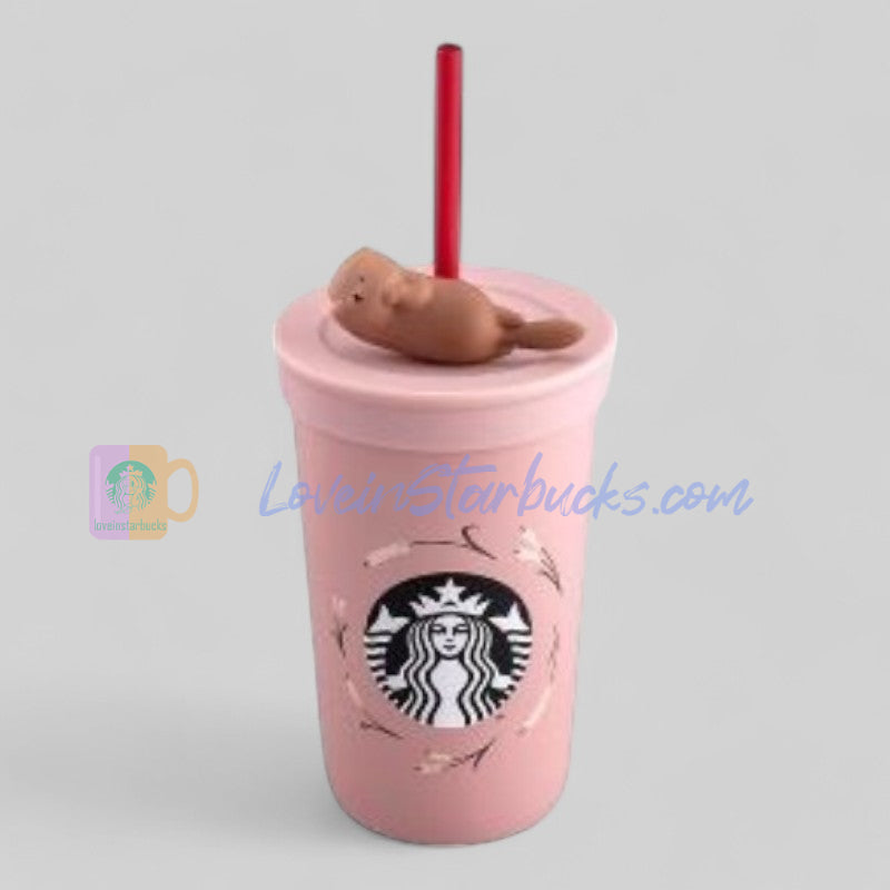 Starbucks Taiwan 2025 Valentine's Day Stainless steel cup 473ml Starbucks loveinstarbucks