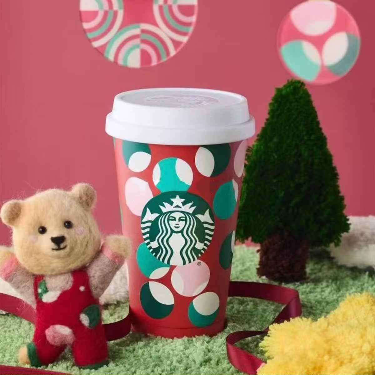 Starbucks China 2024 Christmas cute Winter Travel Cup 473ml Starbucks loveinstarbucks
