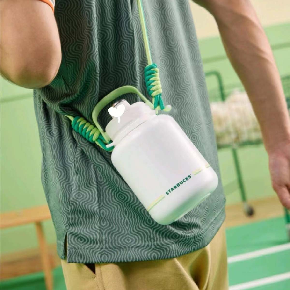 Starbucks China 2024 Badminton Series Stainless steel Sport Bottle 880ml Starbucks loveinstarbucks