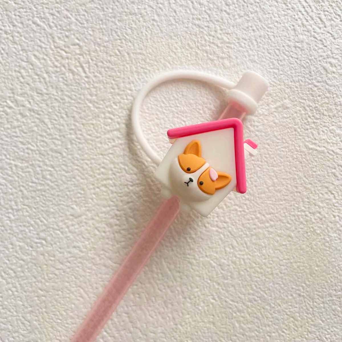 Not Starbucks product, corgi Topper, ONLY topper ,DONOT include Straw , DONOT sell alone loveinstarbucks loveinstarbucks