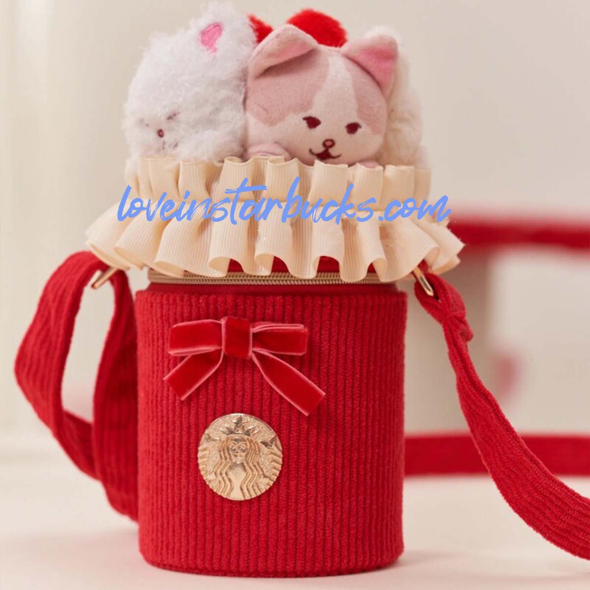 Starbucks China 2024 Valentine's Day Cat style stainless steel cup 345ml Starbucks loveinstarbucks