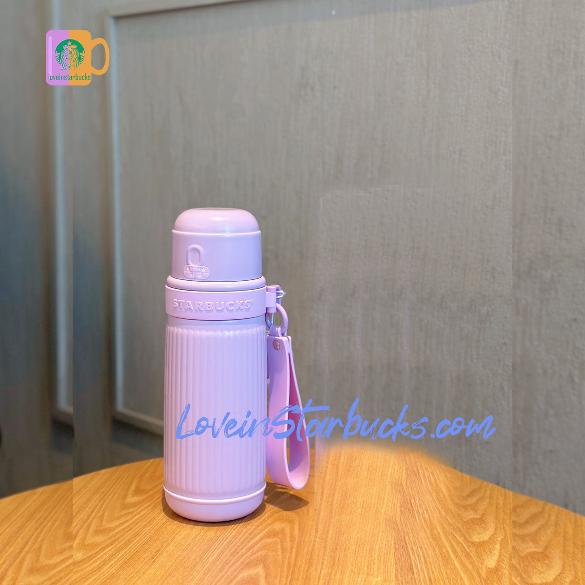 Starbucks China 2024 Dragon new year purple stripe Stainless Steel Cup loveinstarbucks loveinstarbucks