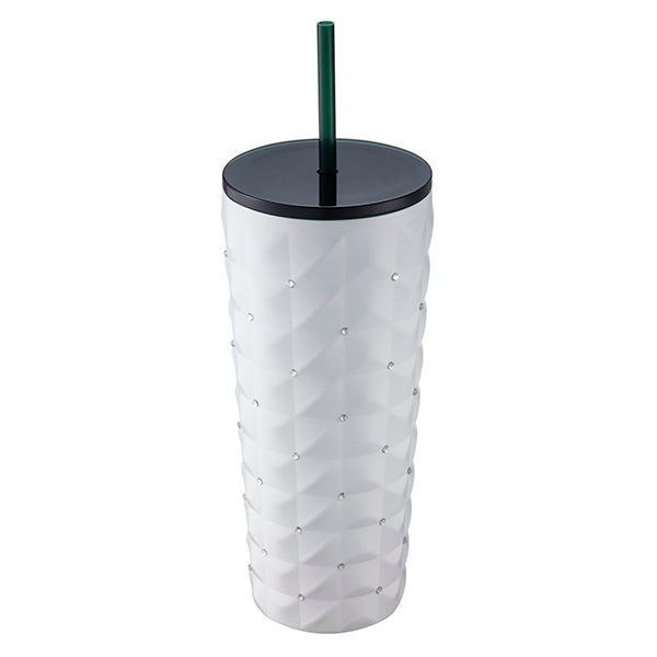 Starbucks Taiwan 2026 year 600 Stores Series Diamond-encrusted stainless steel TOGO cold water cup 710ml