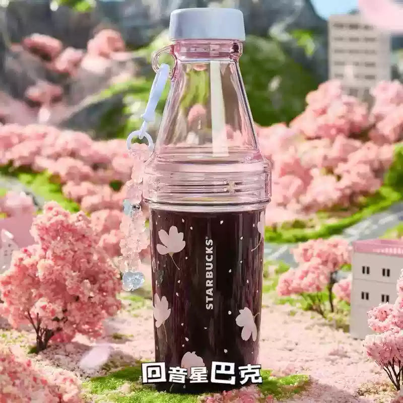 Starbucks China 2025 Sakura Series Plastic Cold cup 591ml 20.8oz