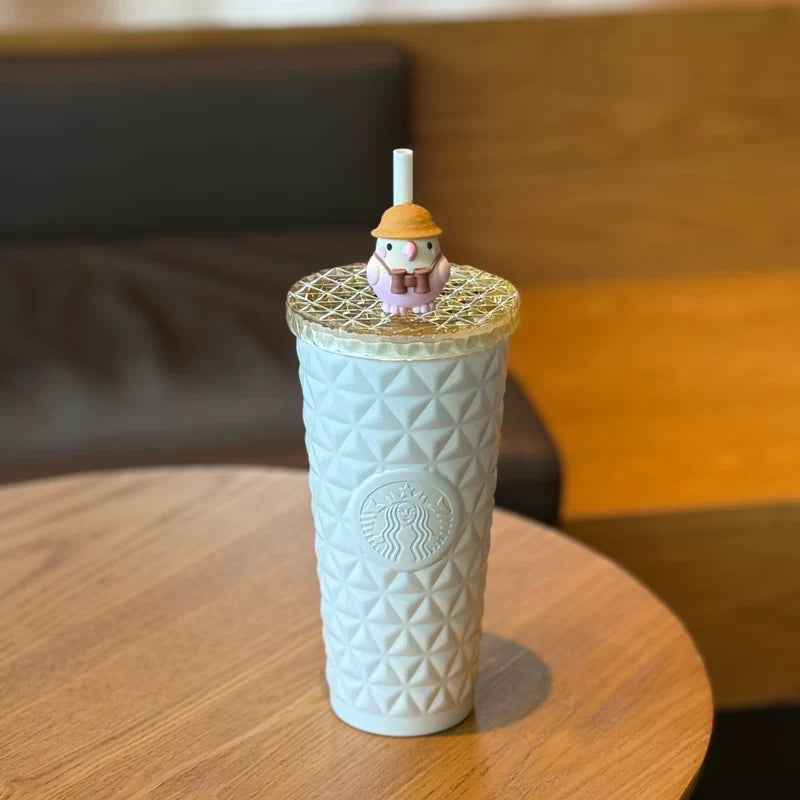 Starbucks China 2025 Autumn Wild Series 690ml Stainless Steel Straw Cup