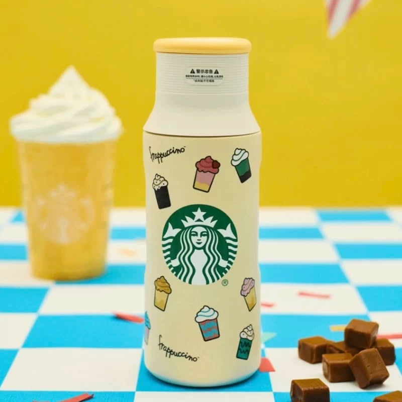 Starbucks China 2025 Summer Frappuccino Party Series Color-changing stainless steel cup 485ml 17.07oz