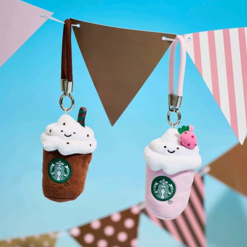 Starbucks China 2025 Summer Frappuccino Party Series Pendant x 2