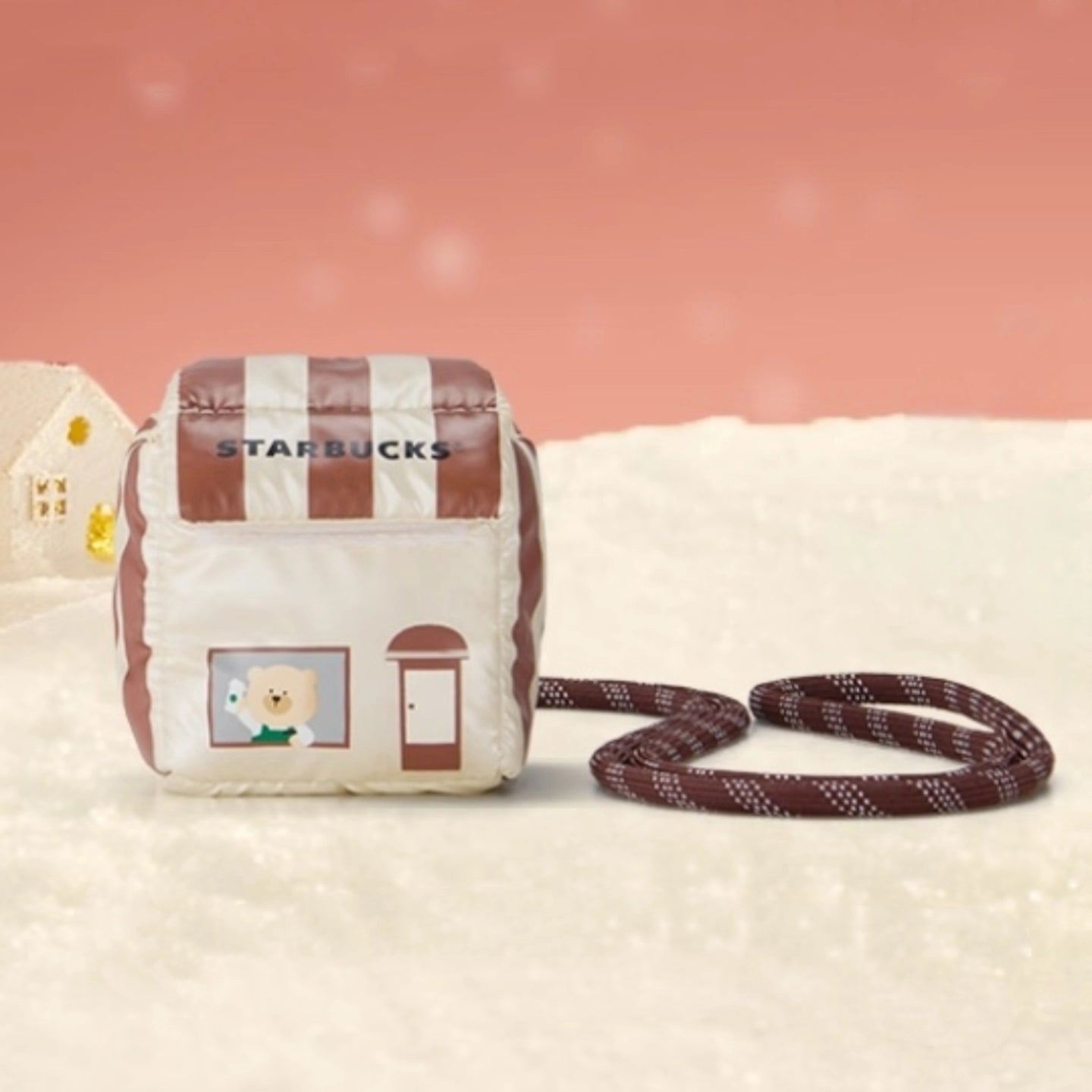 Starbucks China 2025 Sweetheart Party Collection Starbucks Headphone Bag