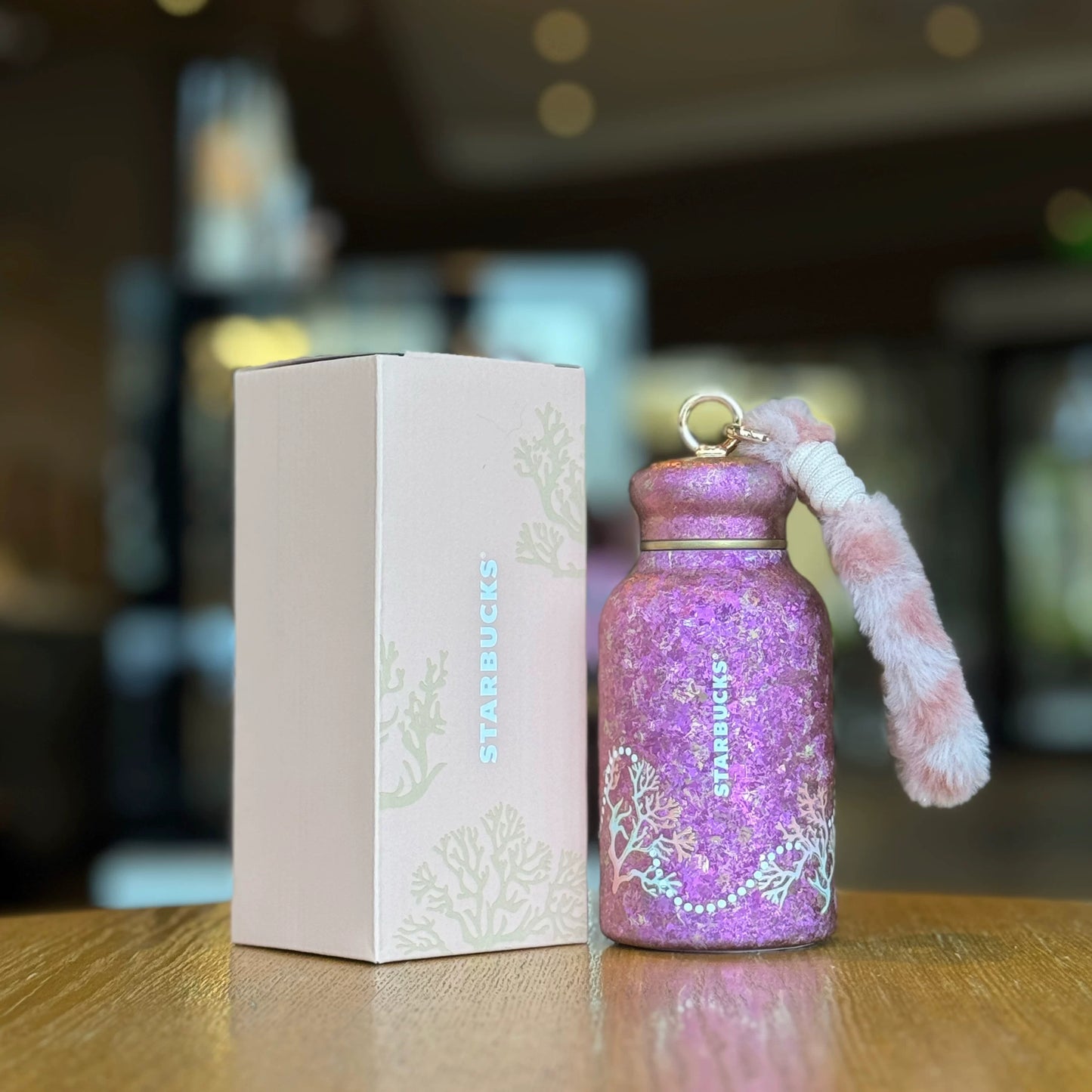 Starbucks China 2026 Lucky New Year Series 310ml Coral Titanium Cup
