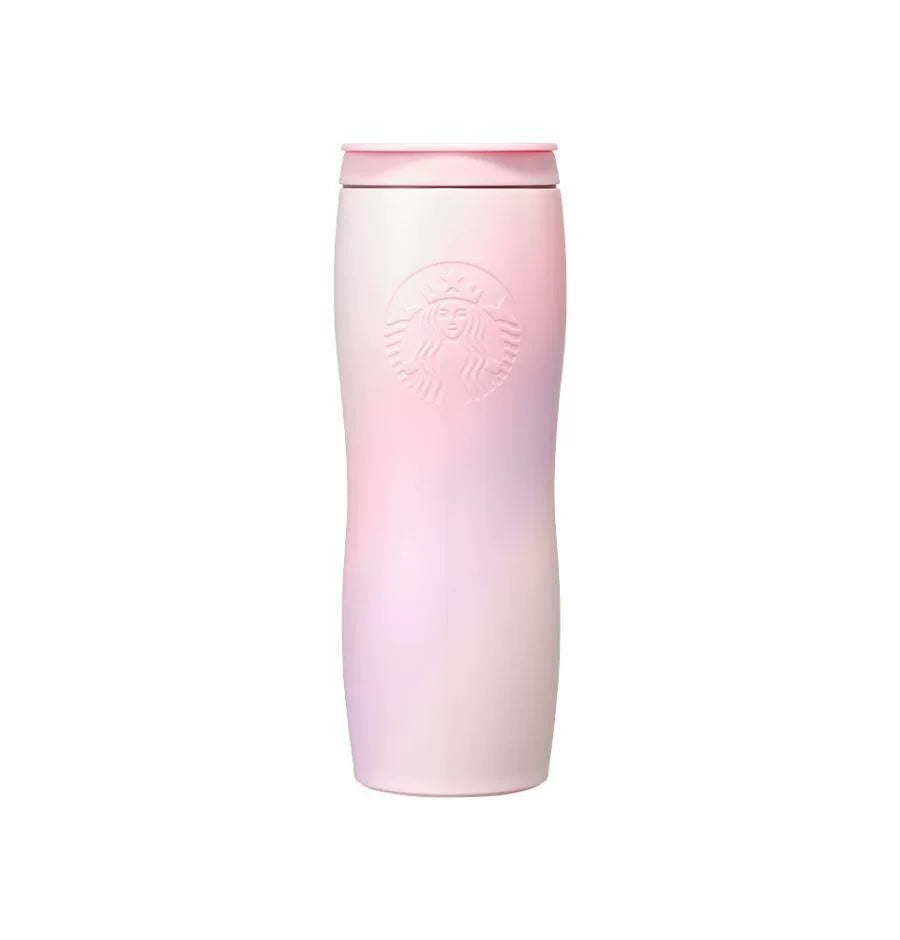 Starbucks Korea 2026 Cherry Blossom Series Purple Pink Gradient Stainless Steel Cup 591ml 20.8oz