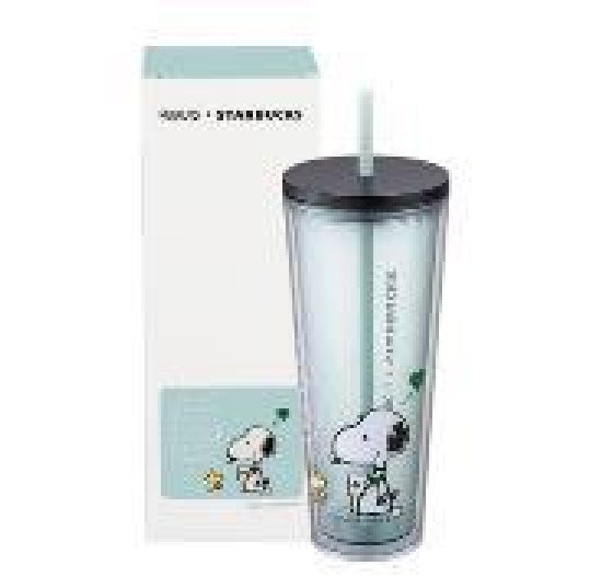 Starbucks and PEANUTS 2025 co-brand straw cup 710ml