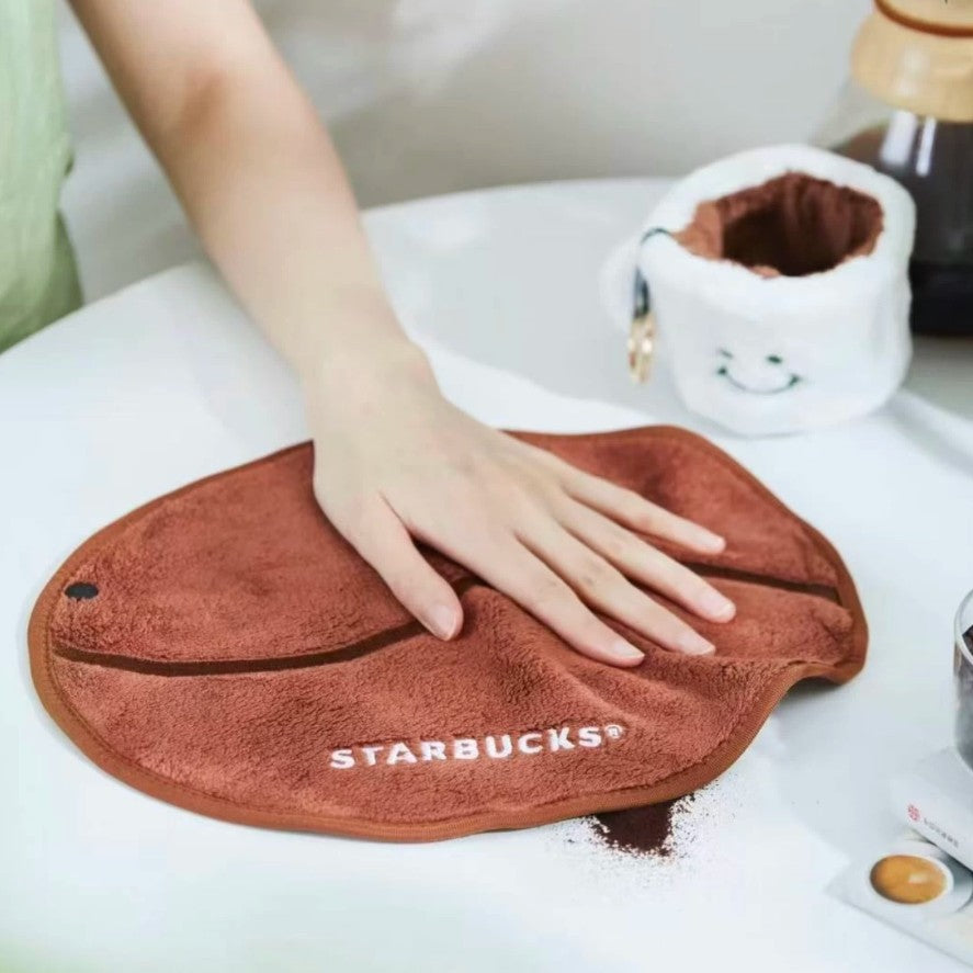 Starbucks China 2026 Plush Hand Towel with Lanyard