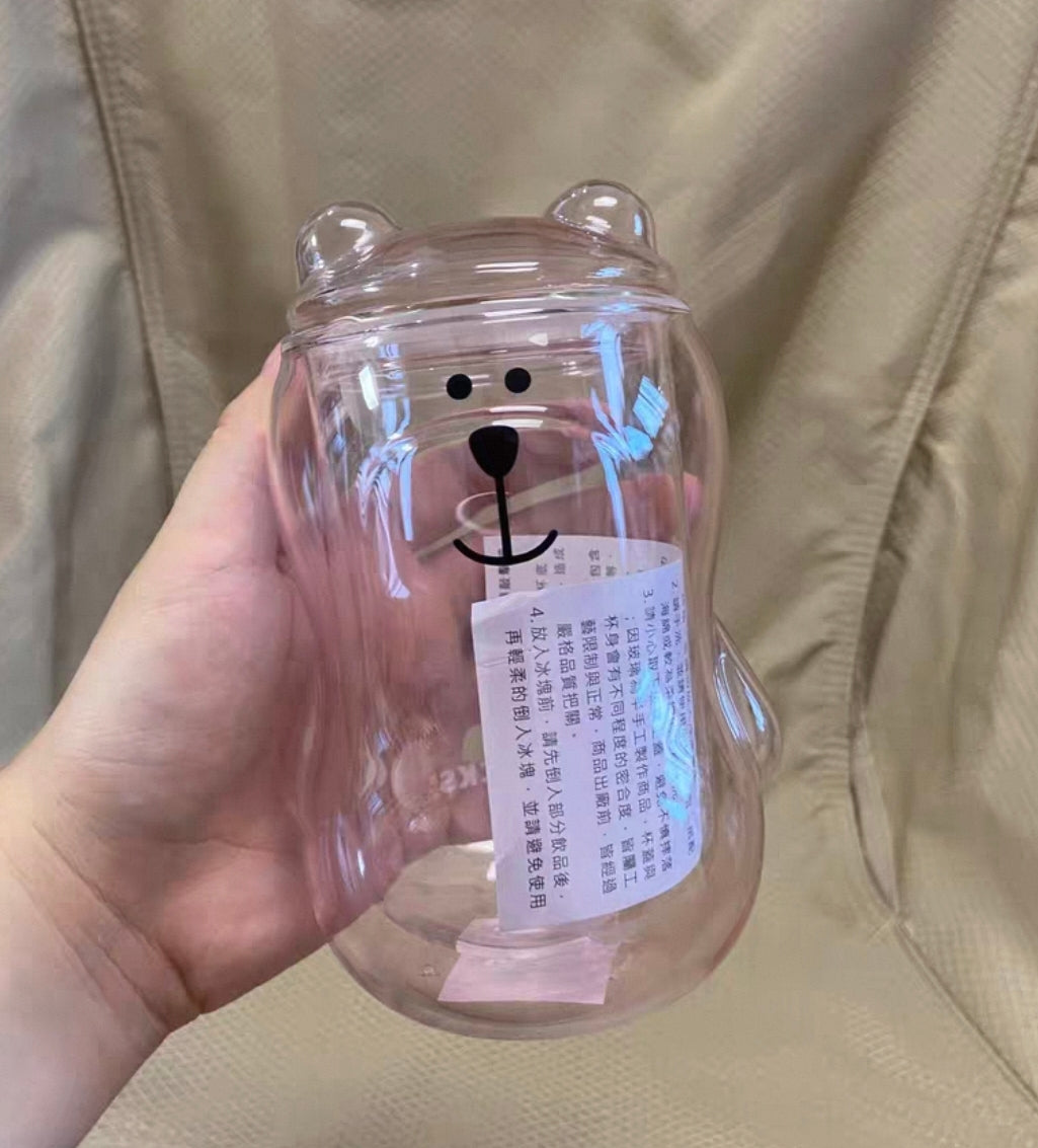 Starbucks 2026 Pink Bearista glass