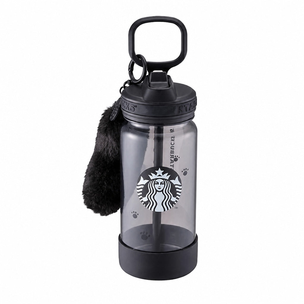 Starbucks Taiwan 2026 Halloween Series 18oz Black Cat Tail Cold Water Bottle 532ml