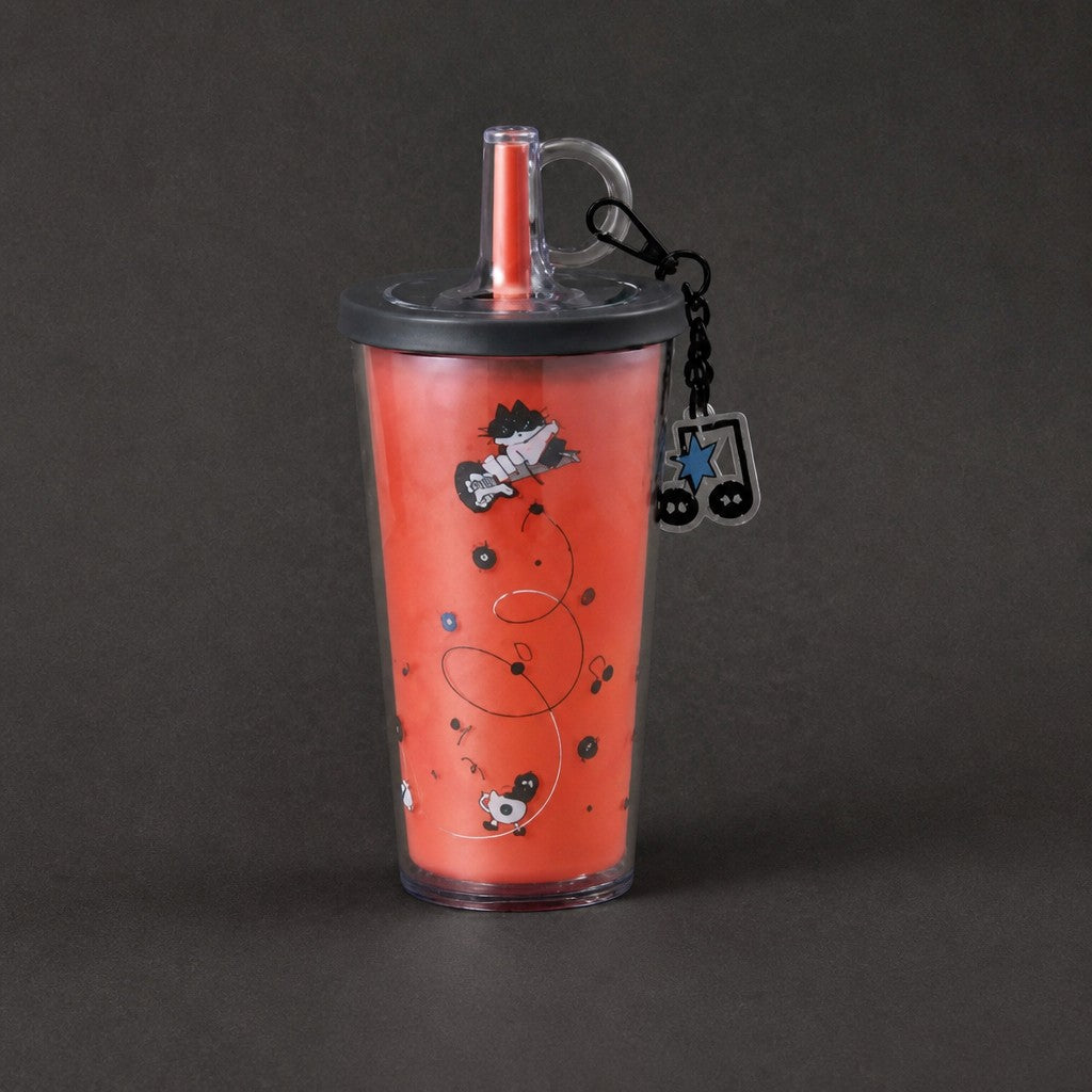 Starbucks Taiwan 2026 Halloween Series Black Cat Band Glow-in-the-Dark Straw Cover TOGO Cold Cup 473ml 16.65oz